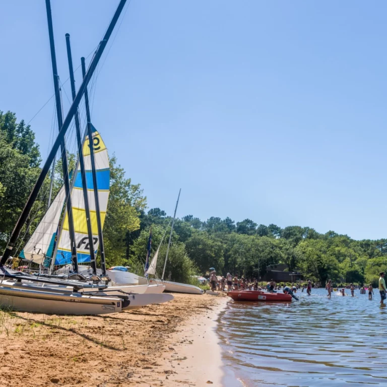 Le lac de Léon à 10 minutes à pieds